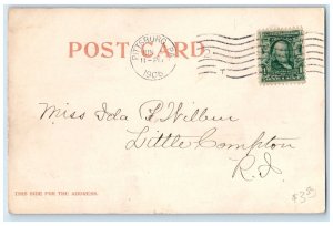 1906 Post Office Building Allegheny Pittsburg Pennsylvania PA Antique Postcard