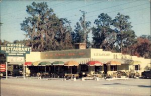 Silver Springs Florida FL Restaurant Store Storefront 1950s-60s Postcard