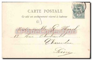 Old Postcard Alencon music kiosk