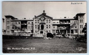 RPPC The AUCKLAND Hospital New Zealand S.C. Smith Postcard