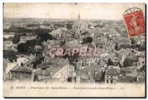 Old Postcard Panorama Panorama Towards to Saint Hilaire Saint Hilaire