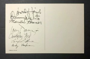 1980s Taxi TV Sitcom Cast Postcard Andy Kaufman Latka Danny Devito Marilu Henner