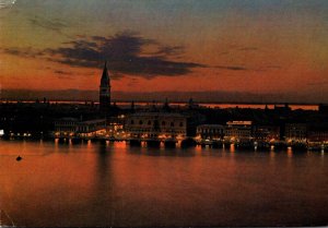 Italy Venezia At Night 1977