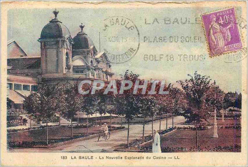 Old Postcard La Baule New Esplanade Casino