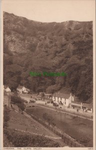 Somerset Postcard - Cheddar Village, The Cliffs Valley  RS33272