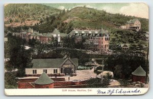 1905 MANITOU SPRINGS COLORADO THE CLIFF HOUSE PIKES PEAK EARLY POSTCARD P2772