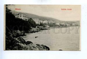 192763 Croatia Opatija ABBAZIA Southern Vintage postcard