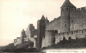 Vintage Postcard 1910's La Tour Cahuzac Et La Tour De L'Eveque France