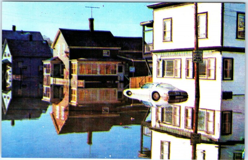 x5 1987 Lewiston-Auburn, ME Great Flood Androscoggin River Photo PC Prints A146