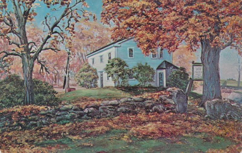 Whittier Birthplace at Haverhill MA, Massachusetts - Artist: Paula Dow