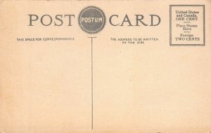 Office Bldg. of the Postum Cereal Co, Battle Creek, MI, Early Postcard, Unused