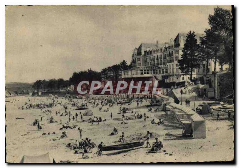 Modern Postcard St Lunaire Beach and the Grand Hotel