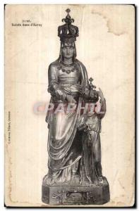 Sainte Anne d Auray - The statue of St. Anne - Old Postcard