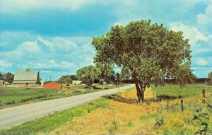 BATH PENNSYLVANIA~COUNTRY ROAD~GREETINGS FROM POSTCARD