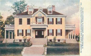 Postcard C-191- National lead paint advertising beautiful home 23-9090