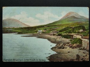 Ireland Irish Galway DIAMOND MOUNTAIN LETTERFRACK - Old Postcard by Lawence