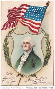 George Washington Greetings To You On Washington's Birthday