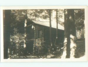 Pre-1945 rppc NICE VIEW Peterborough - Near Jaffrey & Keene NH i5748