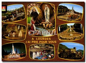 Modern Postcard Lourdes