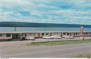 LAKE LA HACHE, British Columbia, Canada, 1950-1960s; Motel