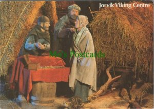 Yorkshire Postcard - Viking Craftsmen - Yorvik Viking Centre, York   RR8878