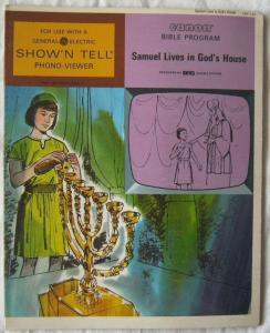 Vintage Samuel Lives In Gods House Canon Bible Program For GE Show N Tell 1966