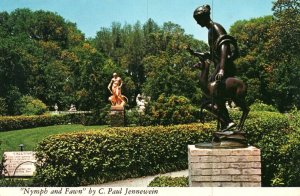 Nymph and Fawn Statue,Brookgreen Gardens,Near Myrtle Beach,SC