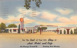 Hub Motel and Caf? Deming, New Mexico NM s 