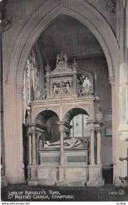 STAMFORD , Lincolnshire , England , 1913 , Lord of Burghley's Tomb , St Marti...