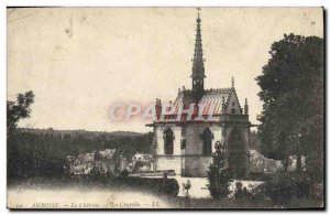 Old Postcard Amboise Chateau La Chapelle