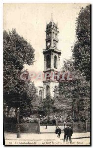 Old Postcard Valenciennes La Tour St Gery