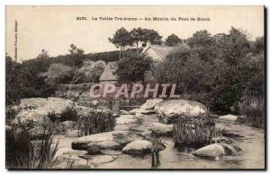 The Tre Auray postcard valley Old mill Brech At Bridge