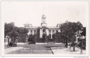 RP: Dakar , Senegal, 20-30s ; Le Palais du Gouvernment General