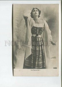 472465 Lina CAVALIERI Italian OPERA SINGER Vintage REUTLINGER PHOTO #5005