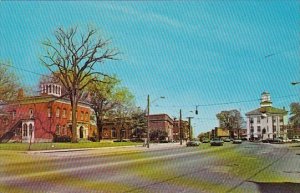 New York Batavia Main Street Looking West