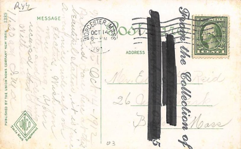 B. & A. Station Worcester, Massachusetts