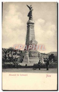 Postcard Old Nice Monument Centennial