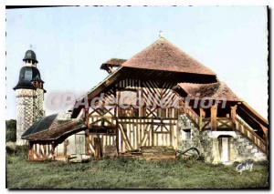 Postcard Modern Manoir Normand Old Station Trouville Deauville transferred to...