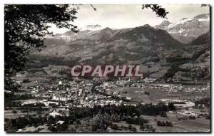 Postcard Modern Sallanches General view and the Aravis