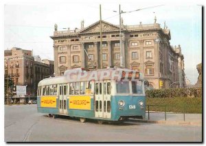 Postcard Modern Tram lives of Barcelona Cotxe 1240