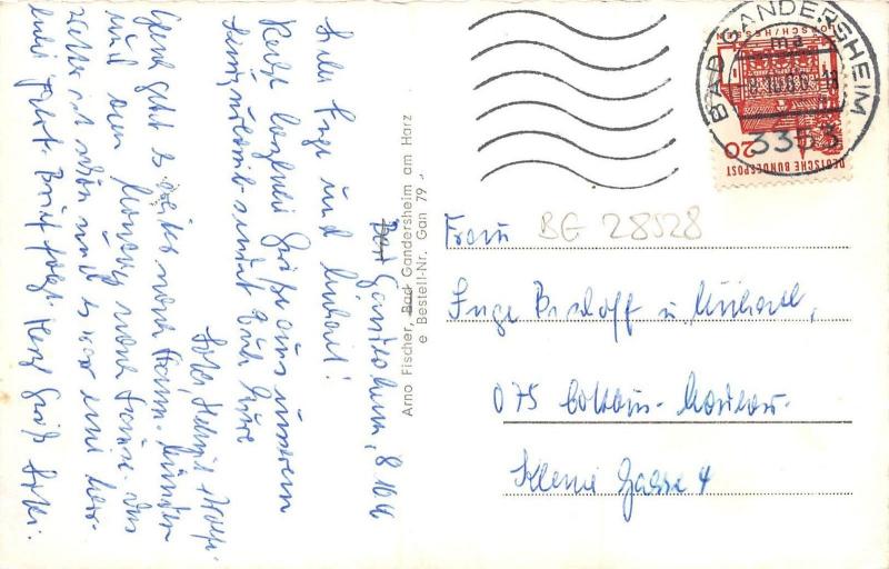 BG28528  bad gandersheim  germany  CPSM 14x9cm