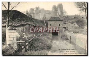 Old Postcard Toul Water Output