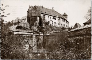 Nürnberg Burg Westseite Deutschland c1956 Real Photo Postcard G75