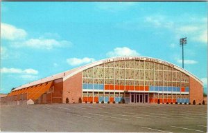 Postcard ARENA SCENE Manchester New Hampshire NH AL6899