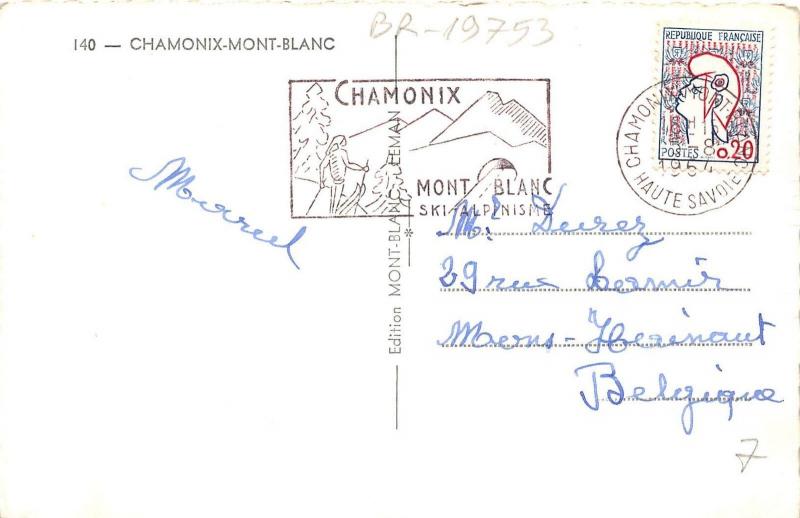 BR19753 Chamonix mont blanc   france