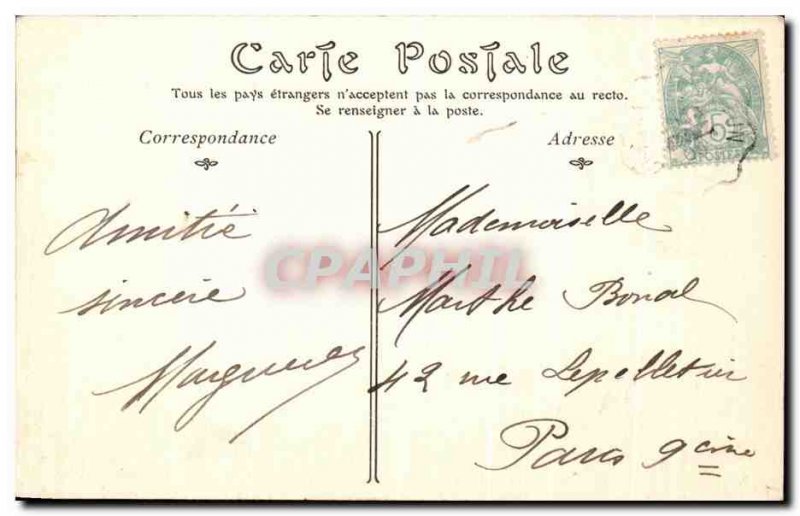 Old Postcard Vallee Du Cousin Sous Roche