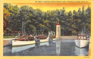 Boat Landing, Water Works Park Peninsula Drive - Erie, Pennsylvania PA  