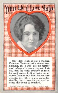 Your Ideal Love Mate Arcade Movie Star Unused 