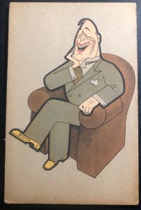 Mint Netherlands Comic Picture Postcard Anti-German WW2