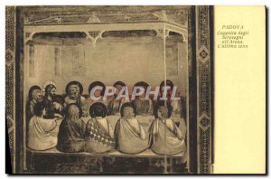 Old Postcard Padova Cappella Degli Scovegni all Arena The Last Supper